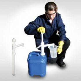 No Chemical Spillage Drum Pump