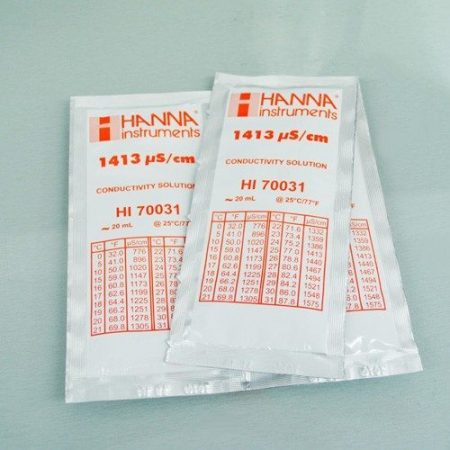 1 413µS/cm Conductivity Solution, x25 Sachets