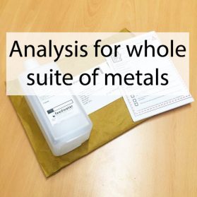 General Metals (Inc Heavy) Water Analysis