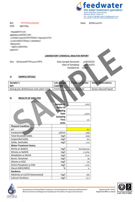 Full BSRIA Closed System Water Analysis - BG 50/2015 - Image 2