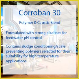 Corroban 30 Polymer Caustic with Scale & Sludge Conditioners