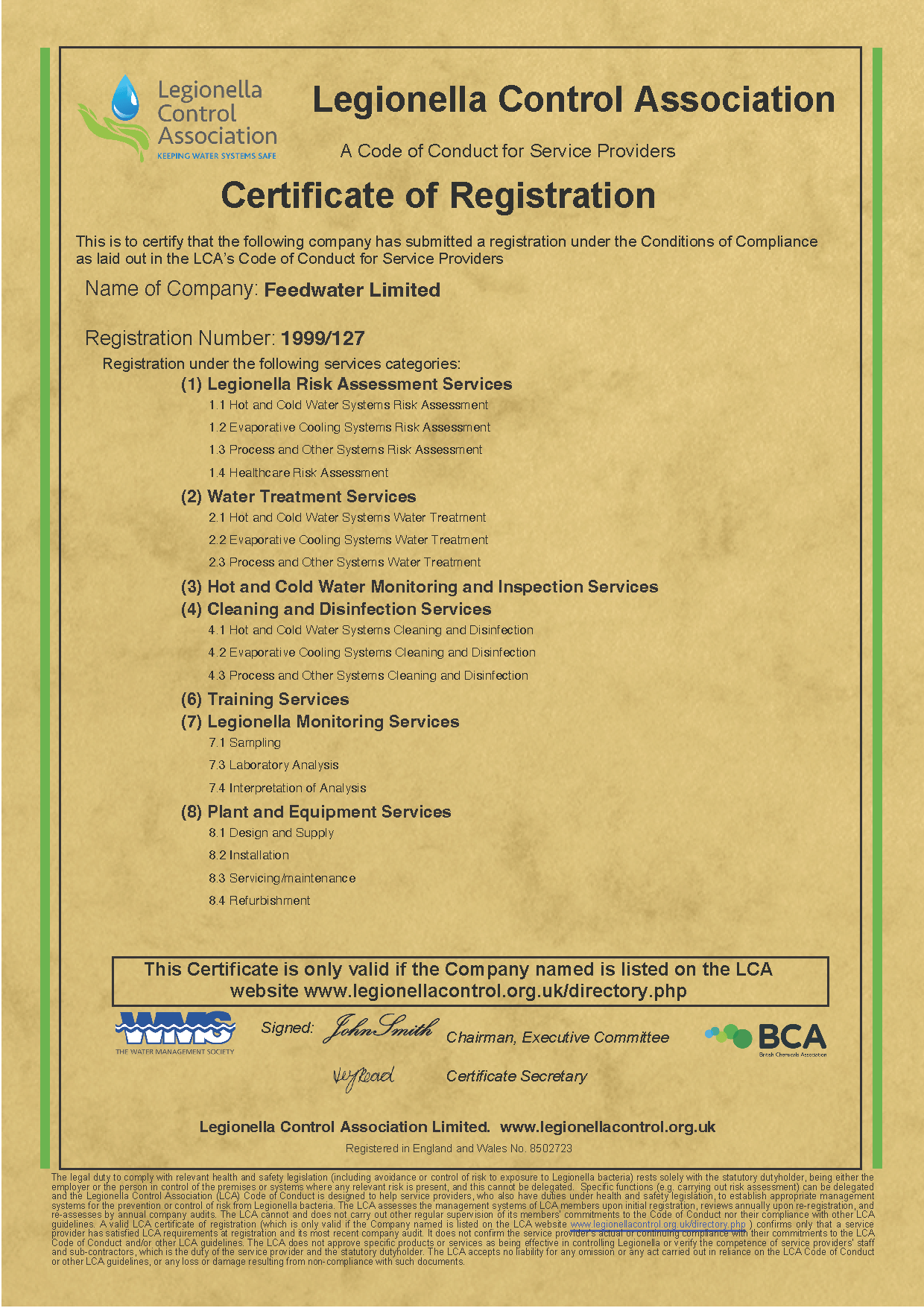 LCA Certificate 2025-26 Lca certificate 2025 26